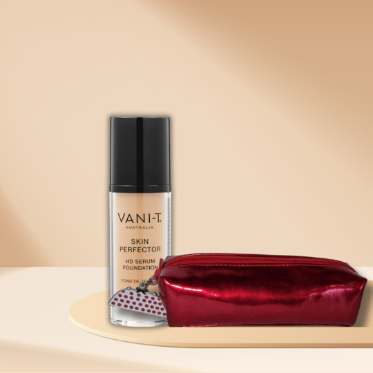 VANI-T Skin Perfector HD Serum Foundation, with bag - F36 image 0